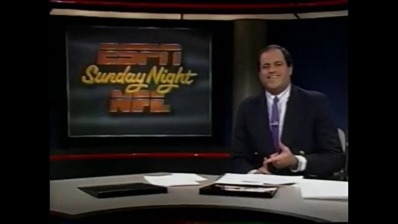 1990-11-25 ESPN Sunday Night Halftime