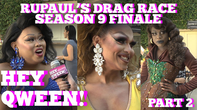 BOB, JIGGLY, MARIAH and MORE! on the RuPaul's Drag Race Season 9 Live Finale Red Carpet!