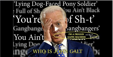 Biden Gaffe Compilation Ends “Debate” Over His Mental Fitness. TY JGANON, SGANON