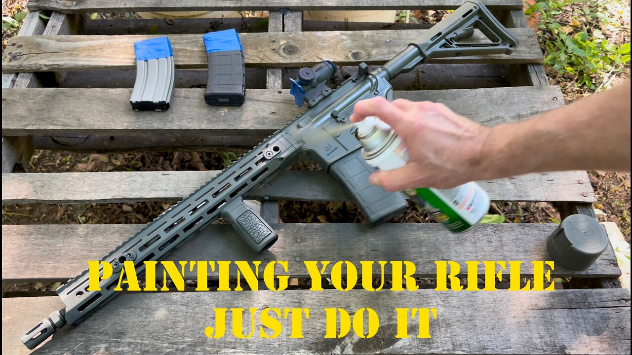 Paint your rifle - Just do it!