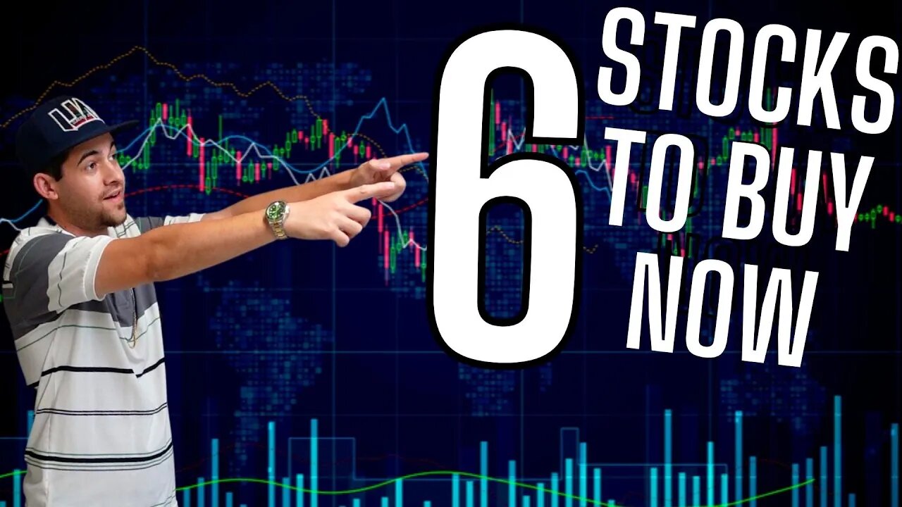 6 Stocks To Buy Now! Huge Catalyst JUST IN For Bitcoin!