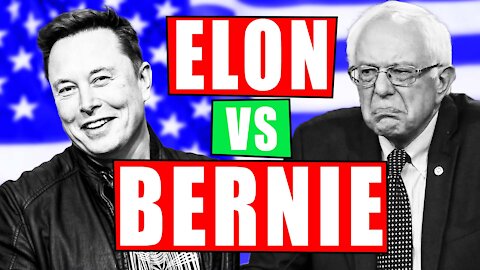 Elon Musk Responds to Bernie Sanders Tax the Rich Tweet – Plus Sleepy Joe Biden and Kamala Harris