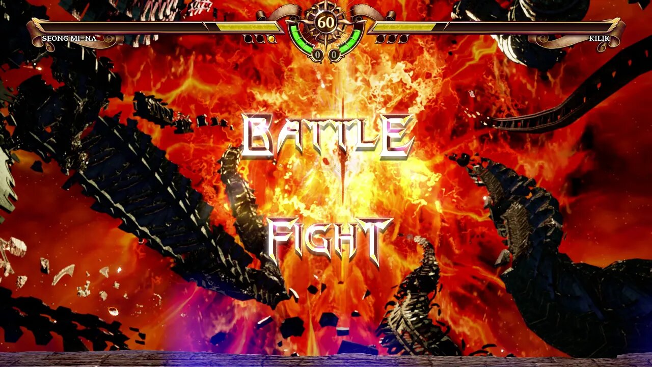 Soulcalibur VI: Seong Mi-Na (Color 2) vs Kilik - 4K No Commentary