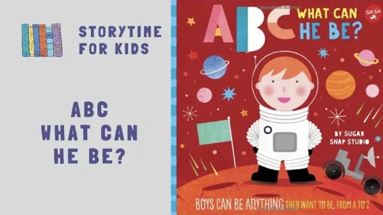@Storytime for Kids | ABC What Can He Be? by Sugar Snap Studios