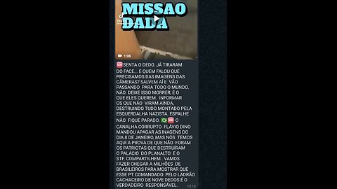 >>>TRUTH-8-de-Janeiro-ANTES-DOS-PATRIOTAS-ESQUERDALHA-NAZISTA-CORRUPTA-9-Fingers|Vergonha-BRASIL<<<