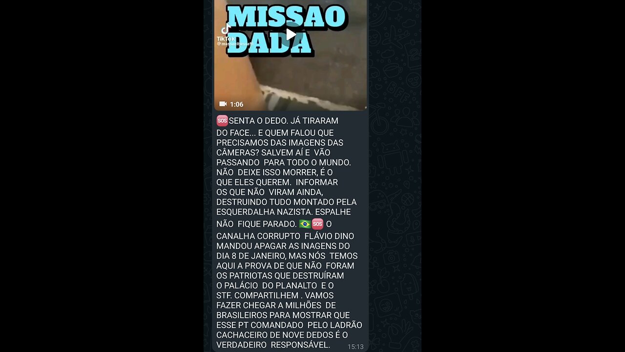>>>TRUTH-8-de-Janeiro-ANTES-DOS-PATRIOTAS-ESQUERDALHA-NAZISTA-CORRUPTA-9-Fingers|Vergonha-BRASIL<<<
