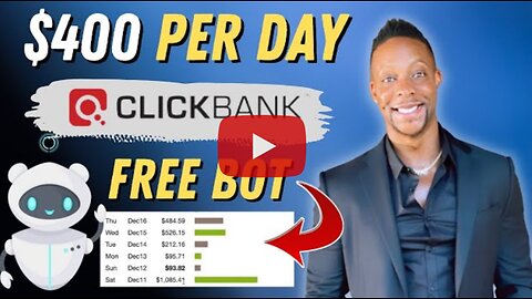 Make $400 Per Day With Clickbank Using FREE Bot - Make Money Online 2022