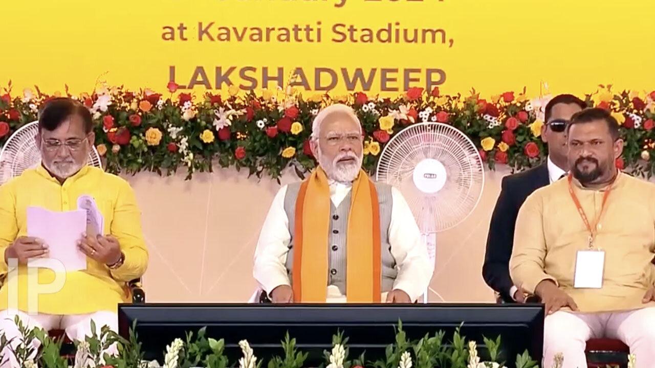 PM Modi lays foundation stone & inaugurates various projects in Kavaratti, Lakshadweep