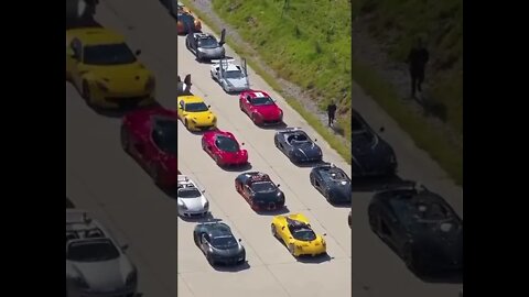 Só as naves estacionadas 😱 #shorts #carros