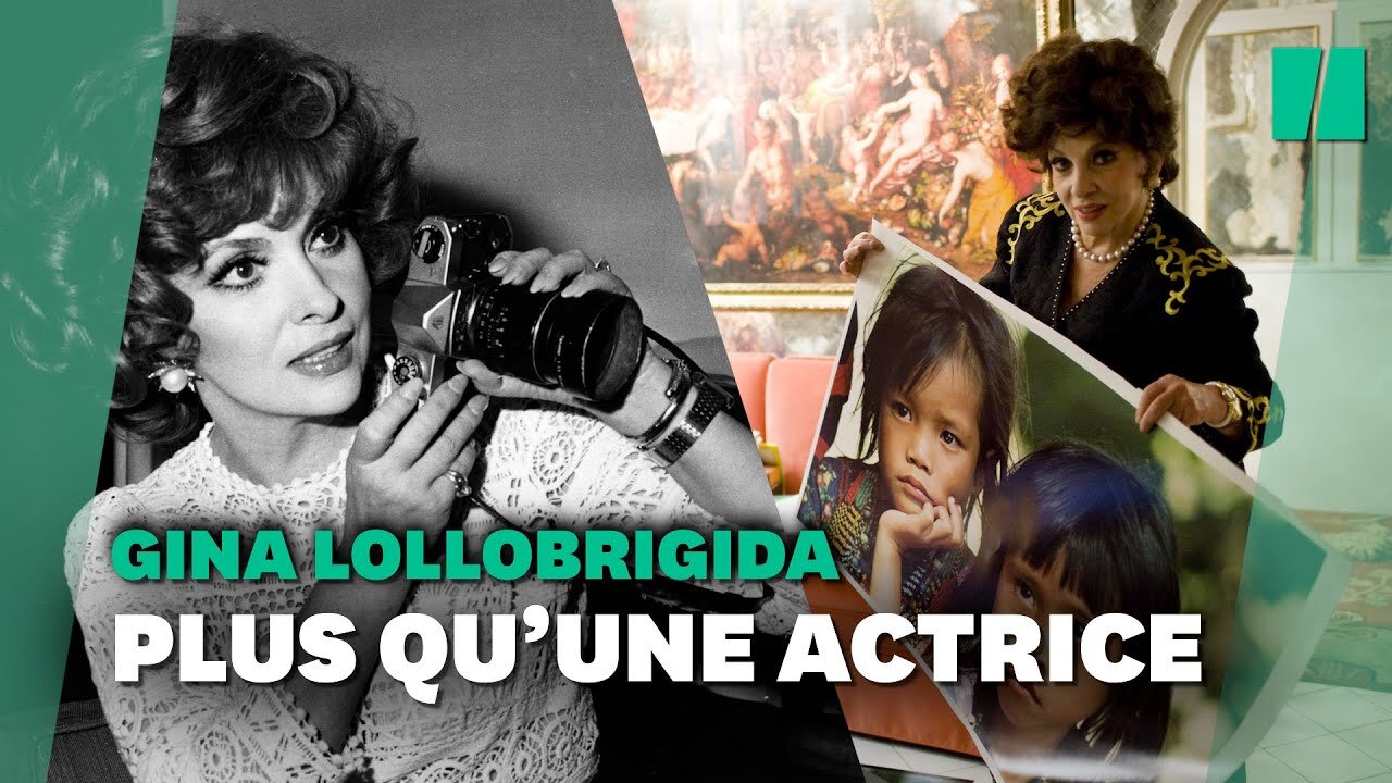 Photographe, sculptrice... Gina Lollobrigida tait plus qu'un