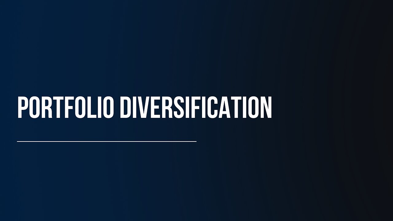 Portfolio Diversification