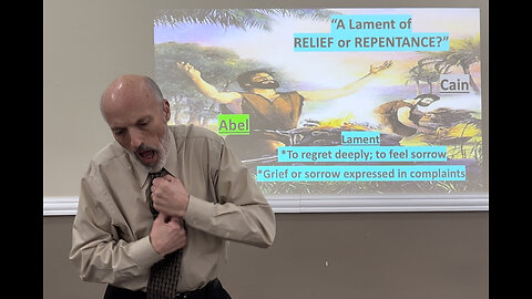 Lament — of Relief or Repentance?