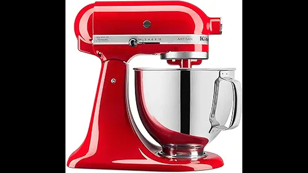 KitchenAid Artisan Series 5 Quart Tilt Head Stand Mixer with Pouring