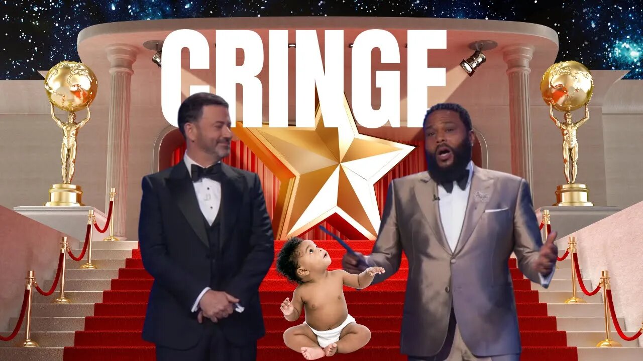 Jimmy Kimmel Anthony Anderson - Emmy DISGRACE