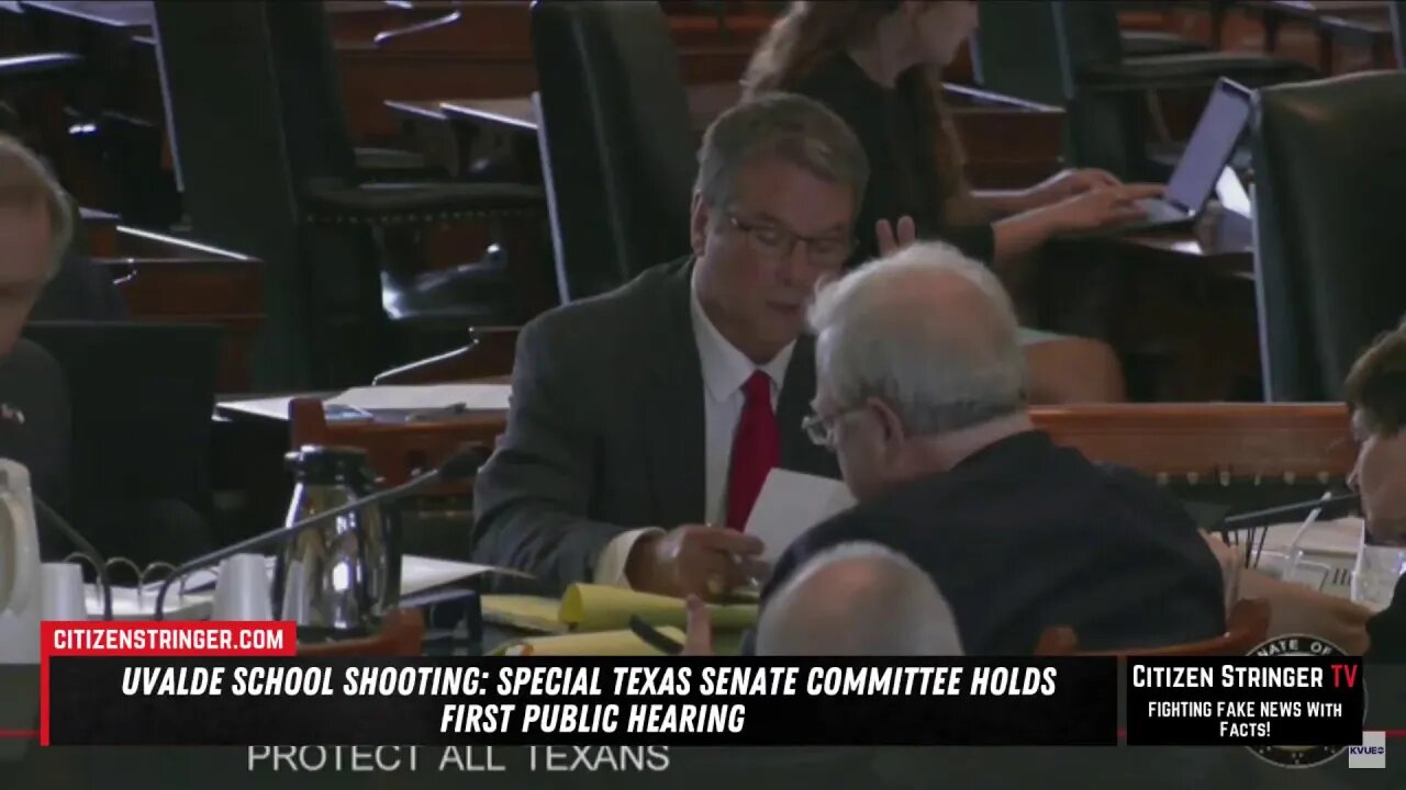 Uvalde school shooting: Special Texas Senate committee holds first public hearing