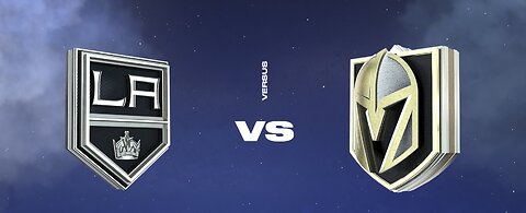 Kings @ Golden Knights. NHL 24. EA Sports.