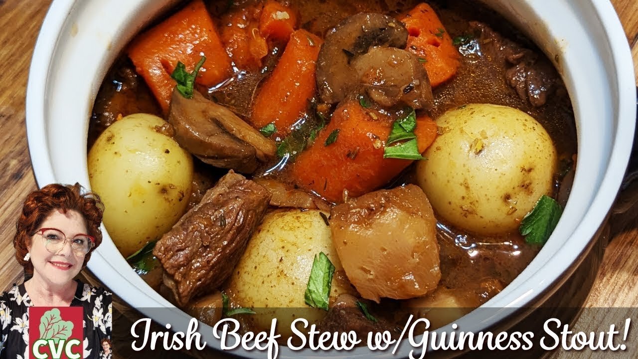 Irish Beef Stew with Guinness Stout Beer!