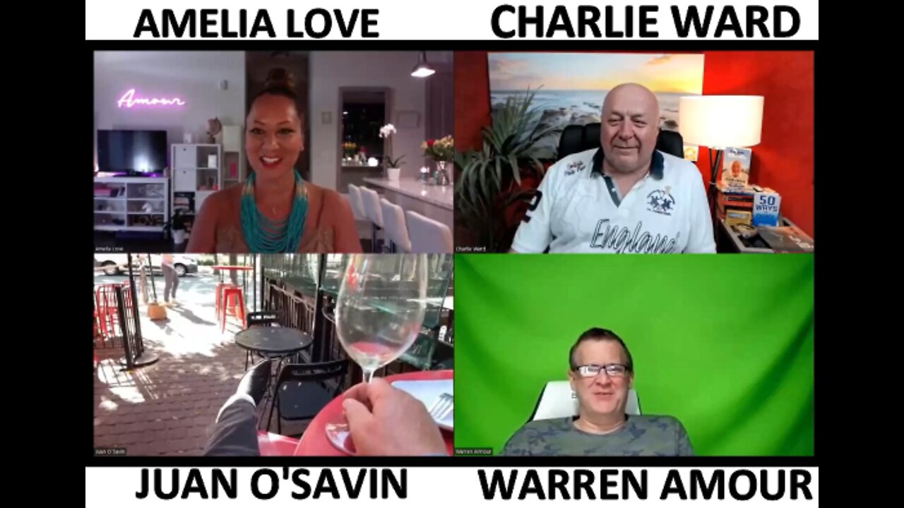 IRONING OUT THE TRUTH, NESARA / GESARA WITH CHARLIE WARD, JUAN' SAVIN, AMELIA LOVE & WARREN AMOUR