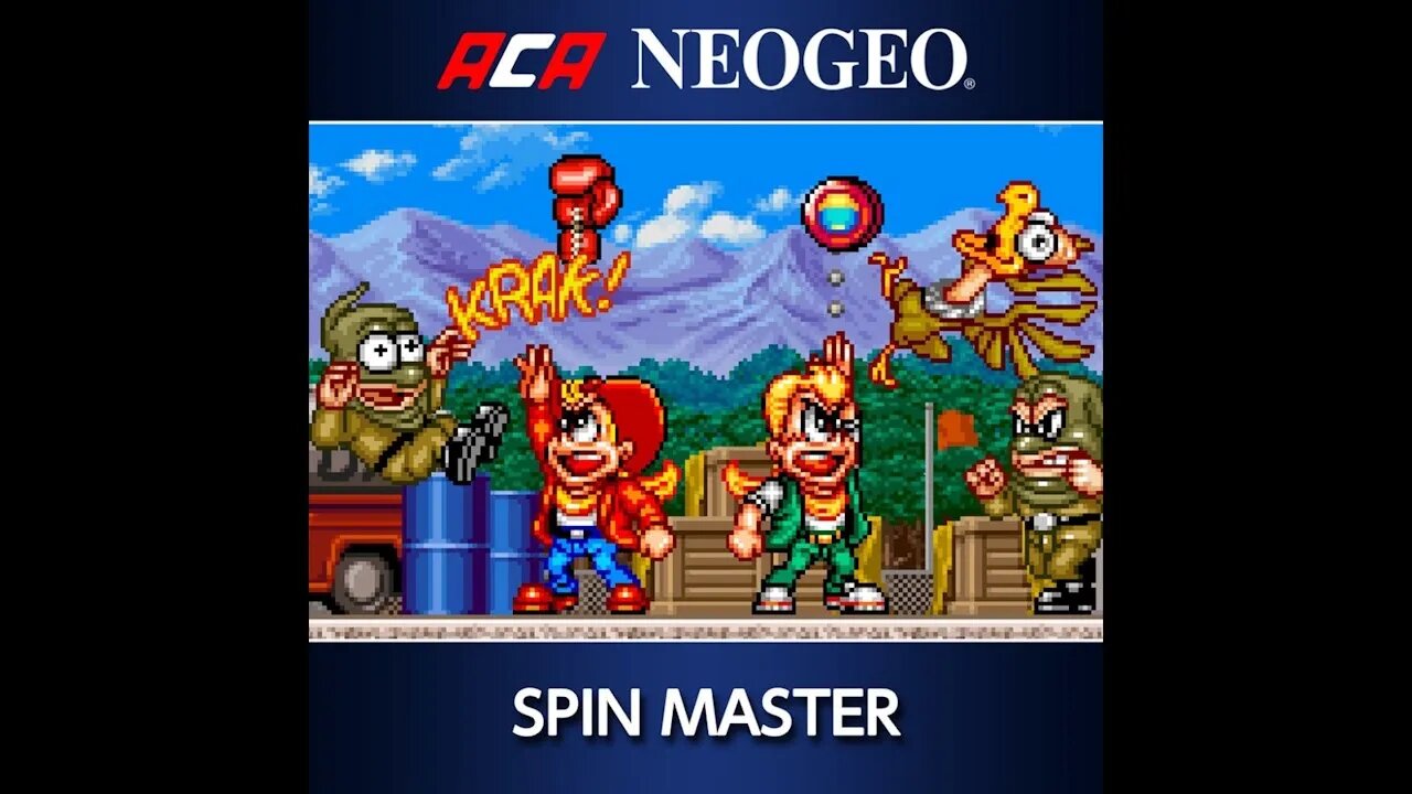 Spinmaster (PS4) - Neo Geo Gameplay