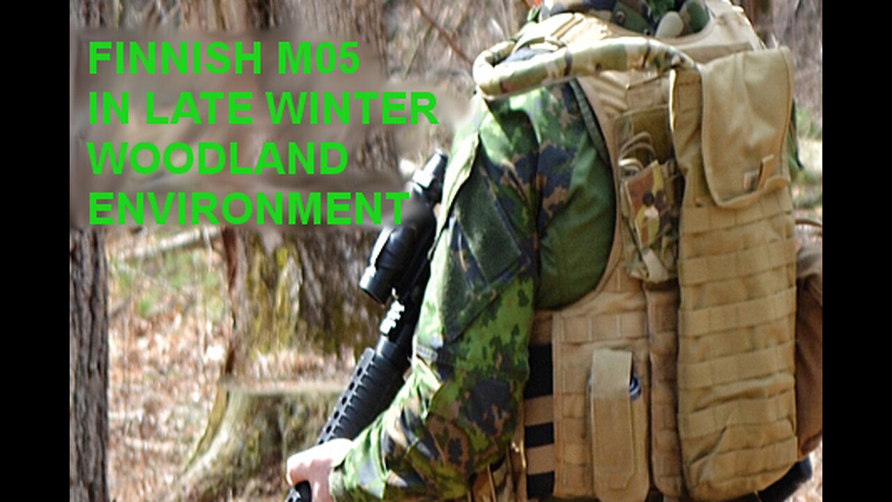 FINNISH M05 CAMOUFLAGE WINTER TEST