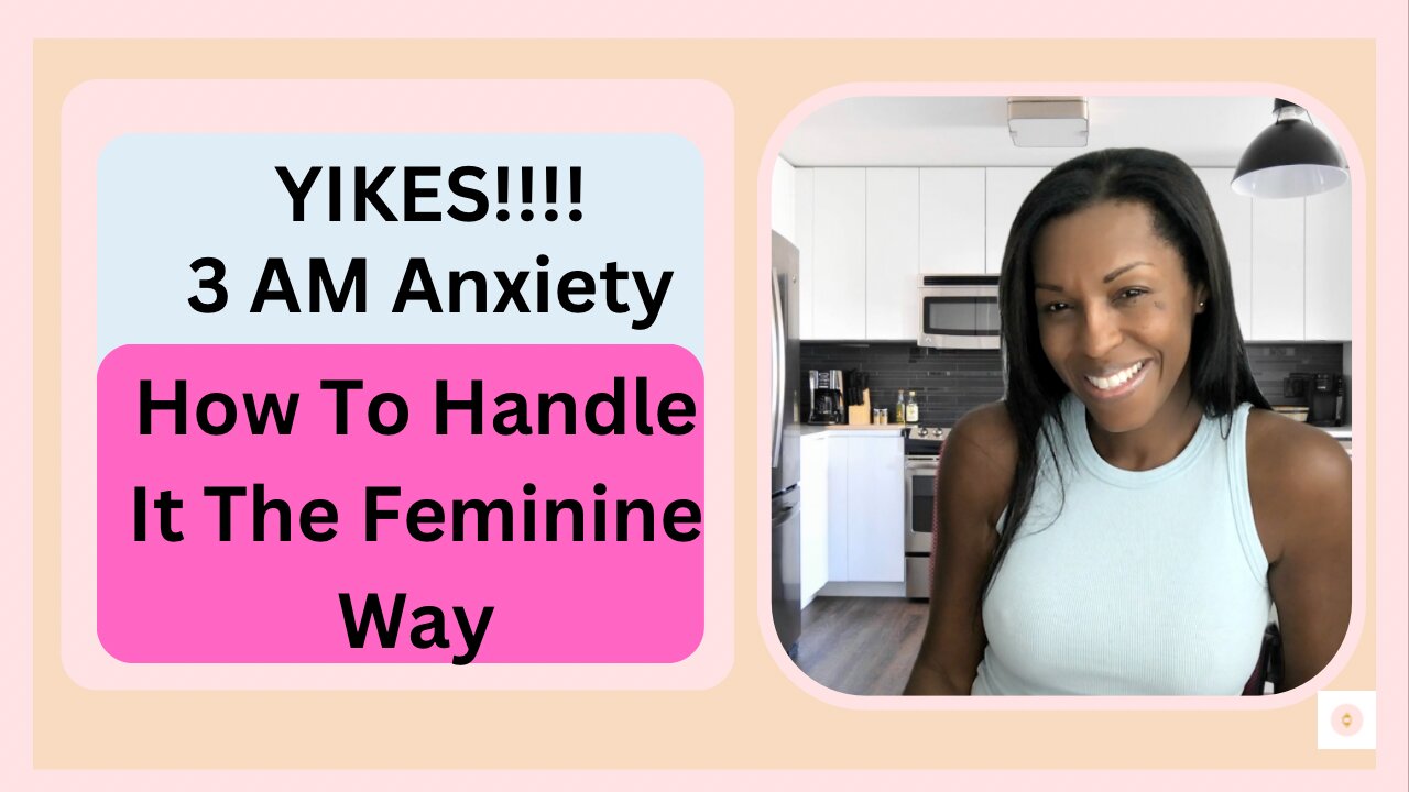 After I learned THIS about FEMININE ENERGY my ANXIETY went away