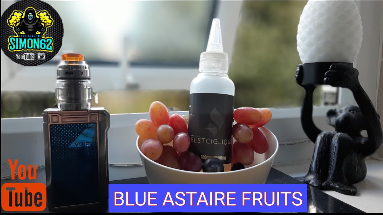 BESTCIGLIQUID/BLUE ASTAIRE FRUITS/E-LIQUID REVIEW #bestcigliquid#eliquid#ejuice 🔞