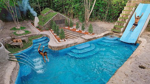 Building a Private Pool in a Luxury Underground House in 149 Days