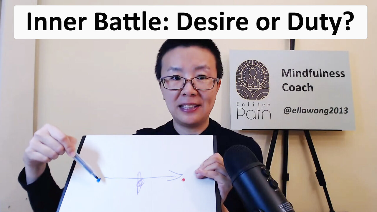 Inner Battle: Desire or Duty?