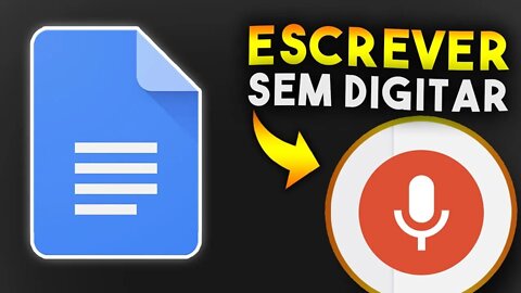 Como ESCREVER TEXTO no Google Docs SEM PRECISAR digitar