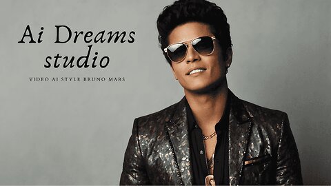 AI-Style Bruno Mars: Dancer under the moon 100% Ai