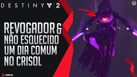 MAIS UM DIA COMUM JOGANDO CRISOL NO DESTINY 2 #Dumallhd 😈👉👉