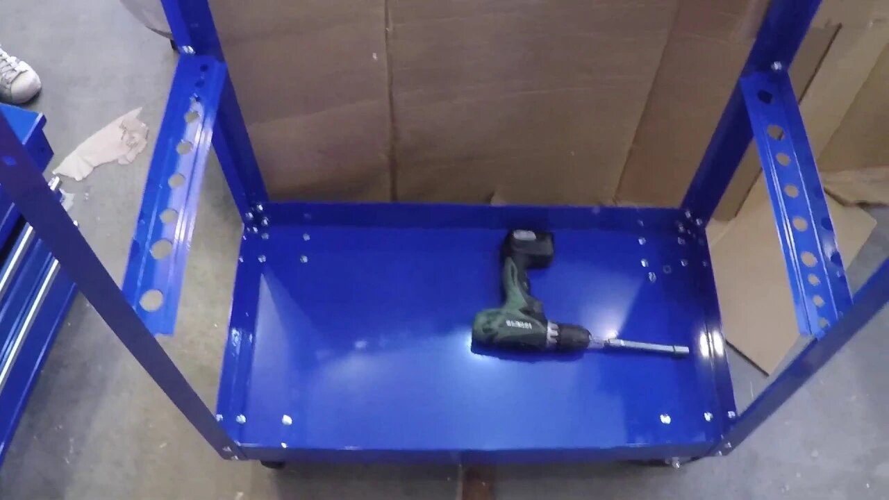Saturday Projects™ .com | Four Drawer Tool Cart - mechanics tools organizing to save time