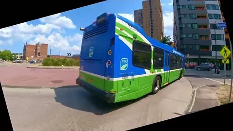 "Get Some" - 4K August 2022 ride from Brighton Town Park to downtown Rochester, NY + bonus video