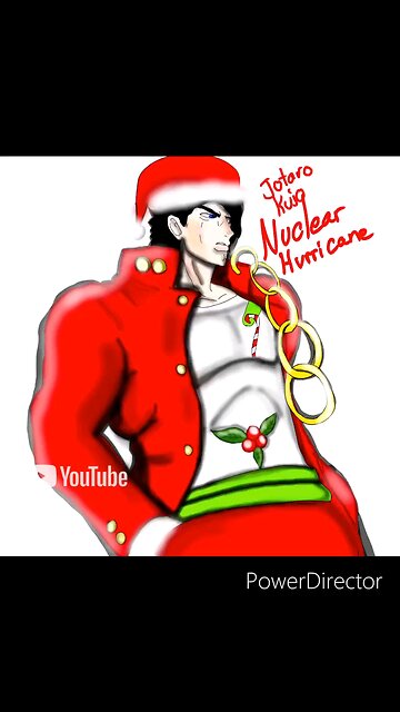 jotaro Christmas fan art