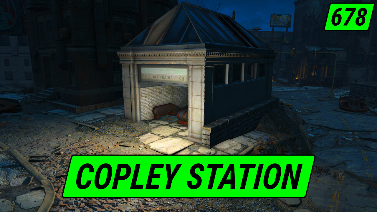 The Buried And Forgotten Copley Station | Fallout 4 Unmarked | Ep. 678