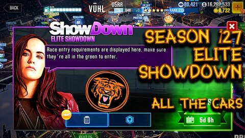 CSR2: Season 128 Elite Showdown - All The Cars