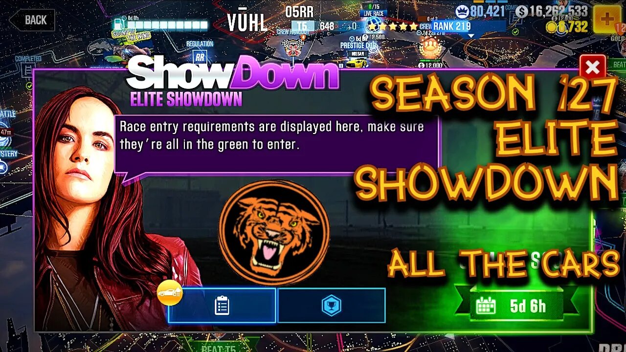 CSR2: Season 128 Elite Showdown - All The Cars