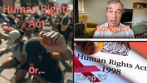 Human Rights Act Scrap it, or keep it?