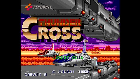 THUNDER CROSS [Konami, 1989]