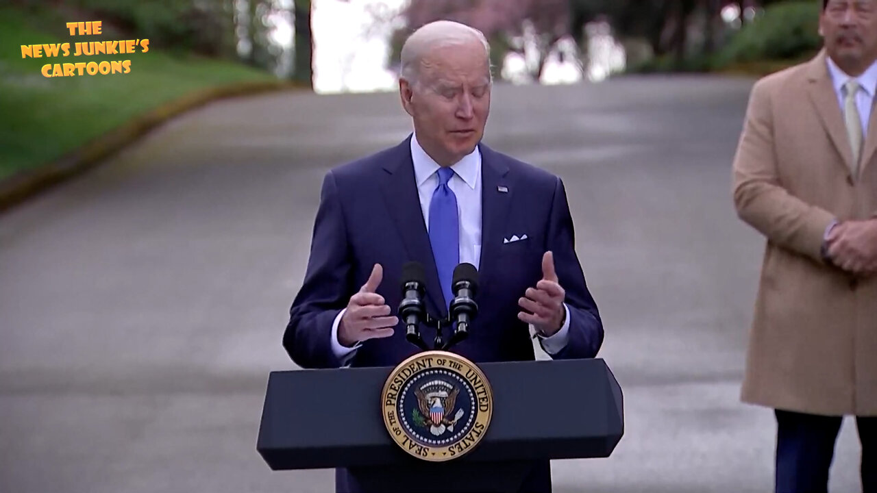 Biden: "When I was at the, at the, the, uh, big meeting we had in Europe."