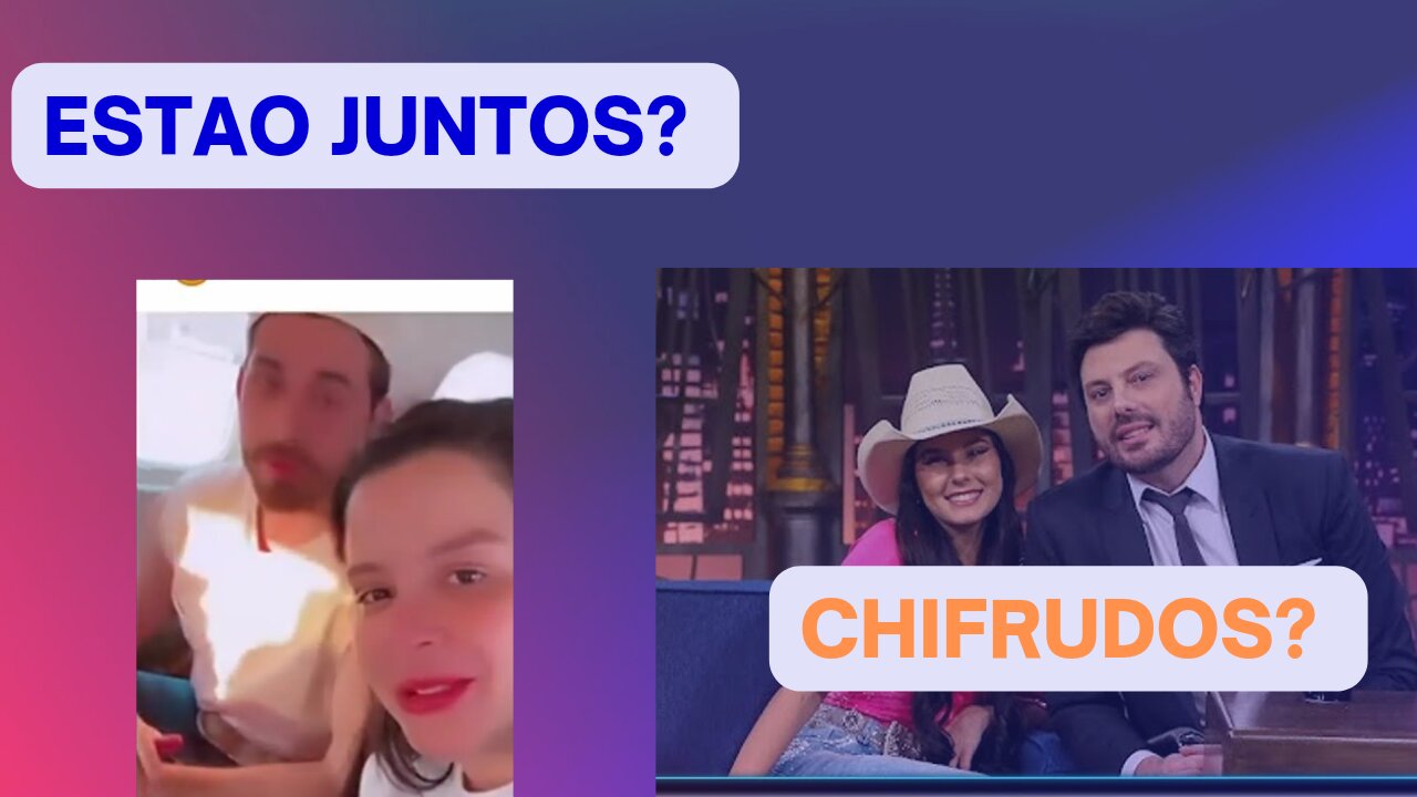 GUSTAVO MIOTO E MARAÍSA JUNTOS? E ANA CASTELA COMO FICA?