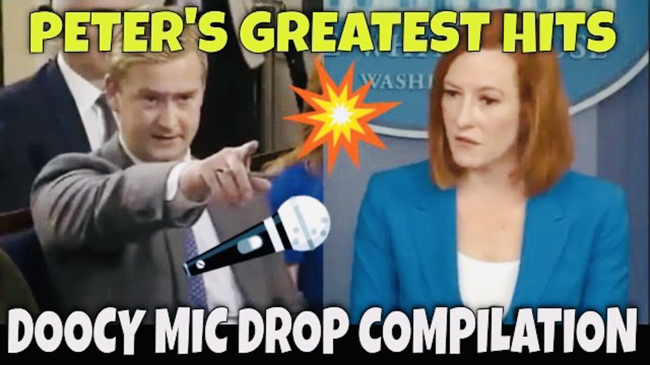 DOOCY MIC DROP 🤜🎤on Jen Psaki GREATEST HITS COMPILATION!