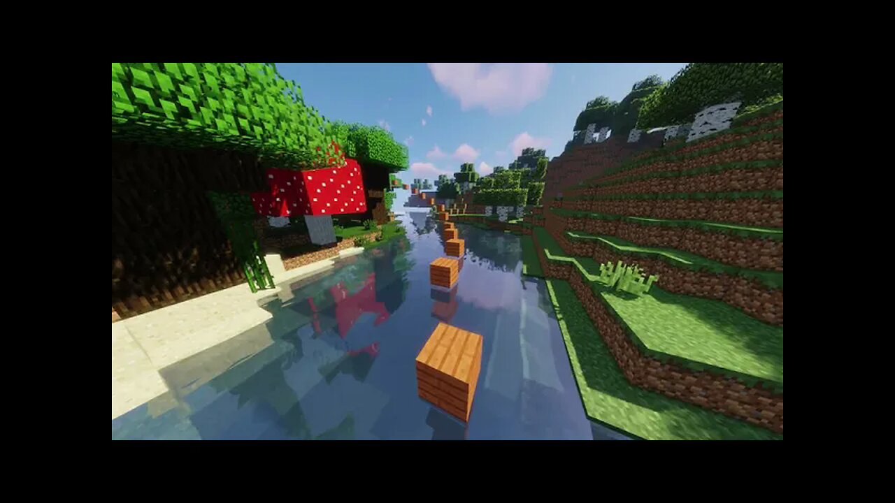 Minecraft Parkour Gameplay