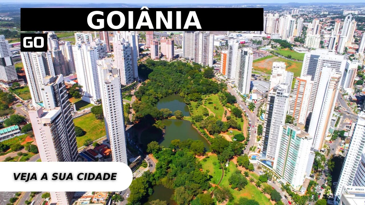 GOIÂNIA - GO | Visão Aérea Feita Por Drones | Minha Cidade 4K