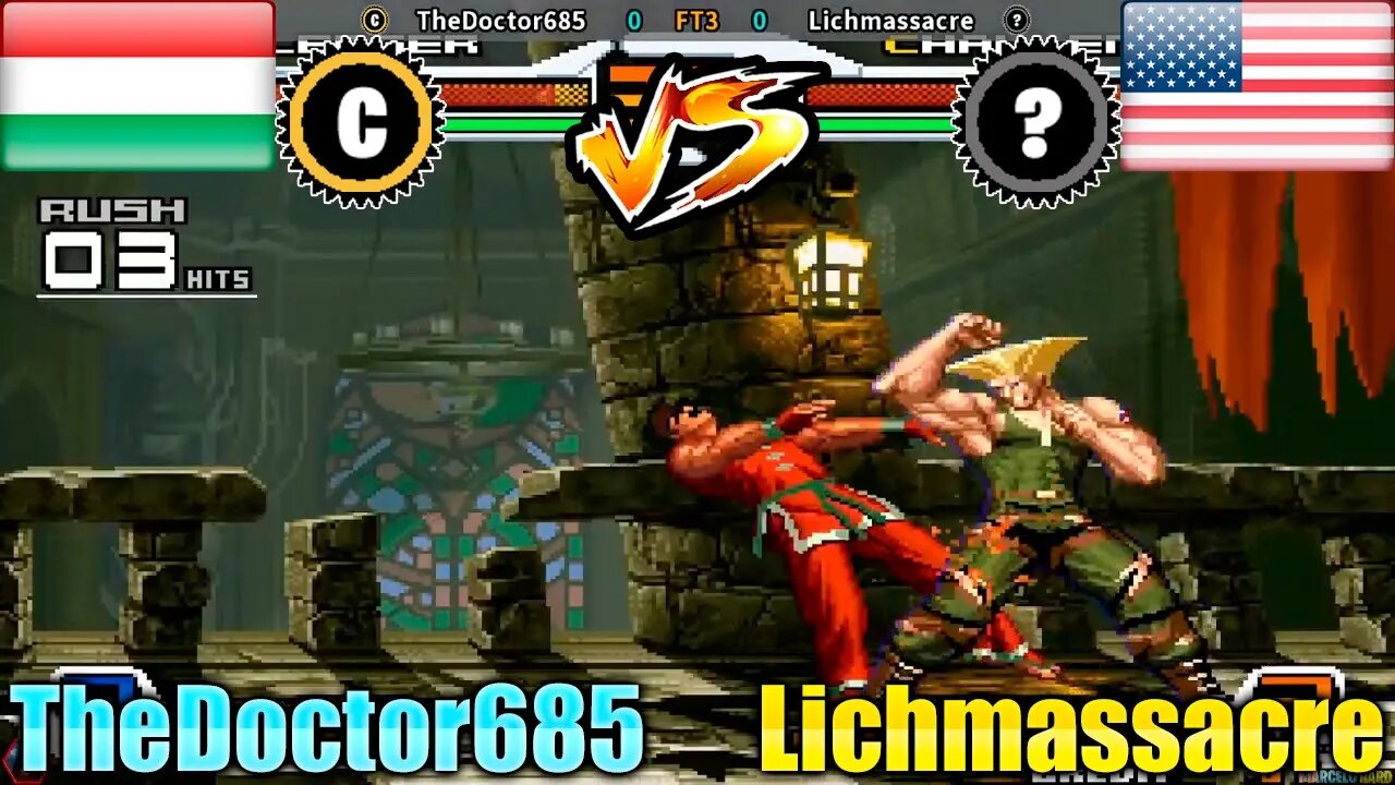 SNK vs. Capcom: SVC Chaos (TheDoctor685 Vs. Lichmassacre) [Hungary Vs. U.S.A.]