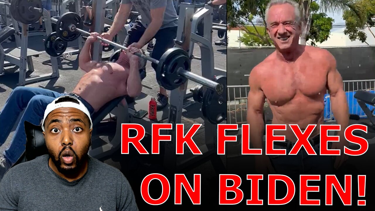 JACKED RFK Jr. FLEXES On Biden And Then Challenges Sleepy Joe To Debate As Trump PRAISES Him!