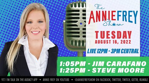 Another Primary Day, IRS Expands, and Being Midwestern • Annie Frey Show 8/16/22