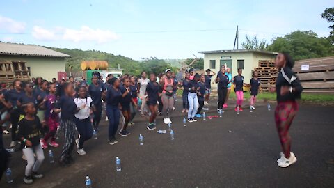 SOUTH AFRICA- Durban- eThekwini's inaugural girl child camp fun and empowering (jpA)