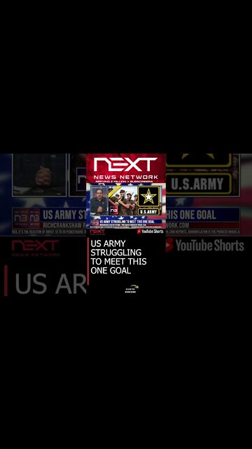US ARMY STRUGGLING TO MEET THIS ONE GOAL #shorts
