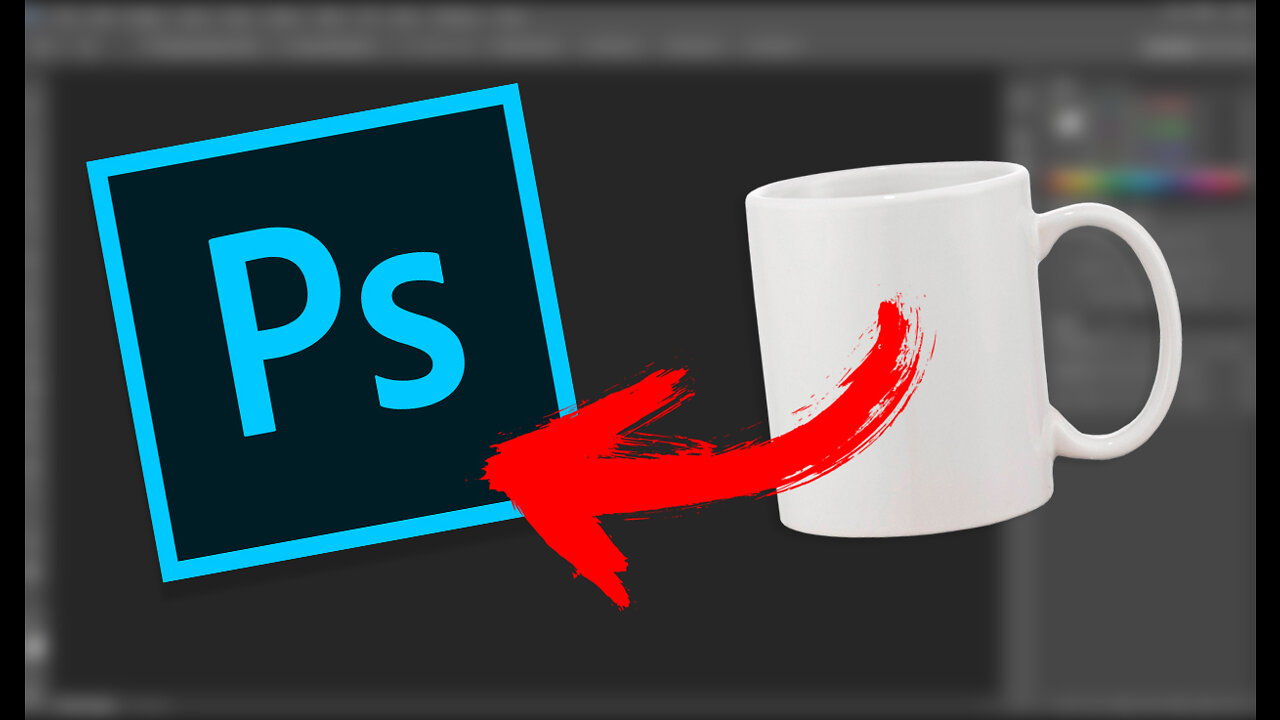 COMO FAZER UM MOCKUP DE CANECAS NO PHOTOSHOP DE FORMA SIMPLES